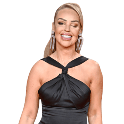 Katie Piper Black Dress Half Body Buddy Celebrity Cutouts